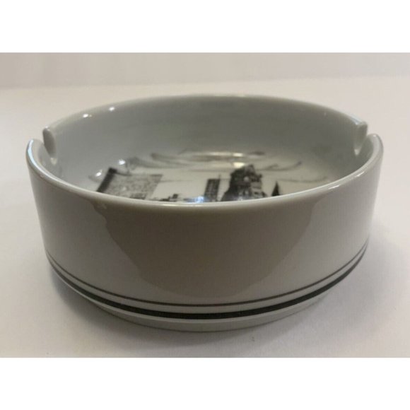 Schedel Bavaria Berlin Ash Tray Collectible Black White - Picture 3 of 9